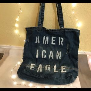 American Eagle Denim shoulder bag
